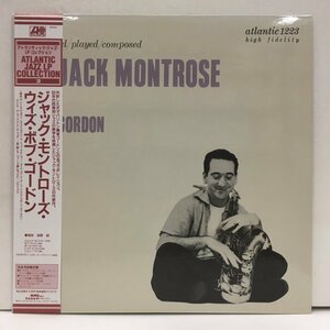 LP ジャック・モントローズ・ウィズ・ボブ・ゴードン AMJY-1223 Jack Montrose With Bob Gordon