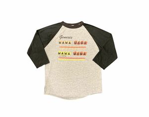 83s USA製 GENESIS MAMA TOUR ラグラン Tシャツ 1983-1984 ジェネシス ビンテージ バンド ロック ローリングストーンズ ツアー