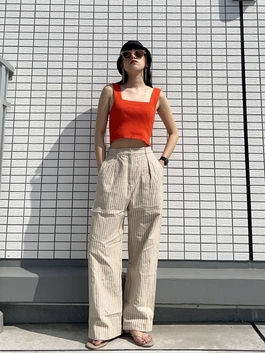 PayPayフリマ|25 MOUSSY THIGH SLIT LOOSE STRAIGHT サイドカット