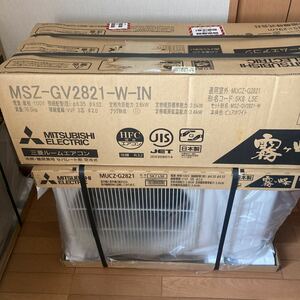 三菱エアコン霧ヶ峰 MSZ-GV2821-W ルームエアコン 三菱電機 MITSUBISHI 1セット