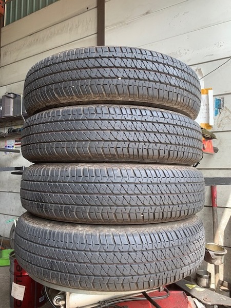 ●送料無料●エアチェック済●　 175/80R16　ブリヂストン　DUELER　H/T　2019年製4本 　京都交換OK