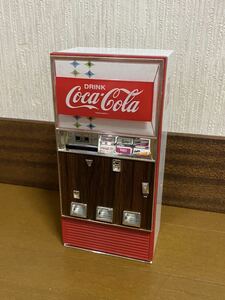 【美品】コカ・コーラ 自動販売機型 貯金箱 ヴィンテージ 箱あり 1996年型
