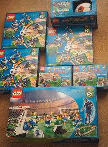 ◎1円~LEGO レゴ サッカー 3408 3409 3411 3412 3416 7点まとめて(未開封) 未使用