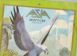 80's hit 12inch★ASIA / Don’t cry★picture sleeve・U.K.盤・Geffen★