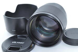 ★実用品★ VILTROX AF 85mm F1.8 II XF 富士フイルムXマウント用 単焦点レンズ #1030