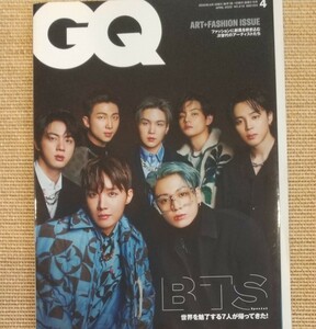 BTS掲載雑誌 2022年4月1日 GQ