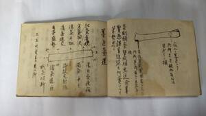 占い秘伝書（墨色）【墨色辨之巻】和綴じ肉筆本