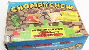 再値下 バンダイ chomp ’n chew The Hungry Cavemen パーティーグッズ 電池不要 80年代 バンダイ ビンテージ ケイブマン ハラペコゲーム