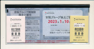 ◆京阪グループ株主優待券（乗車券１３枚　他）　※簡易書留送料込み