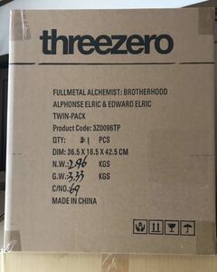 threezero Fullmetal Alchemist twin упаковка aru phone s Edward gdo Smile Company s Lee Zero 1/6