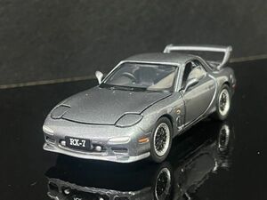 RX-7 マツダ 1/32 ミニカー FD ガンメタ イニシャルD