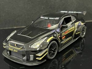 日産 GTR 1/24 ミニカー NISMO ニスモ 黒 ニッサン H22