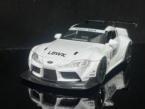 スープラトヨタ TOYOTA 1/24 ミニカー ホワイト 白 SUPRA