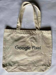 非売品★グーグルピクセル　『Google Pixel』ロゴ入りオリジナルトートバッグ・エコバッグ