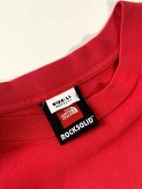 レア! 希少 名作 THE NORTH FACE USA製 DENALI Tシャツ ROCKSOLID ビンテージ ノースフェイス デナリ 雪山 バックプリント アメリカ製 _画像2