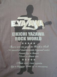 ☆限定品☆E.YAZAWA 矢沢永吉 / ROCK WORLD ロックワールド Tシャツ (Sサイズ) 中古・美品