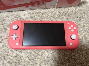 Nintendo Switch Lite コーラル 本体 ニンテンドースイッチライト