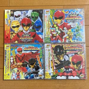 【CD4作品セット】動物戦隊ジュウオウジャー