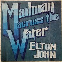 英国盤美品UK LP エルトン・ジョン ELTON JOHN/MADMAN ACROSS THE WATER [UK 2nd press/Booklet/マッドマン]_画像2