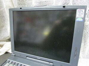 【YNT0334】★NEC PC-AL20CTSAAF1 AileNX AL20C MMX Pentium 233MHz?/不明MB/HD欠品/12.1TFT/800ｘ600 本体のみ部品取り未チェック品★JUNK