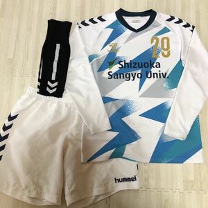  Shizuoka industry university player main . uniform top and bottom hyumeru3 point set 