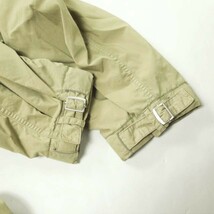 新品 LEMAIRE ルメール 22SS PARACHUTE PARKA パラシュートパーカ X221 CO175 LF726 M PALE KHAKI レイヤード コート アウター g7011_画像6