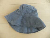 リトアニア製 リネン 帽子 MADE IN LITHUANIA LINEN HAT grey beige_画像1
