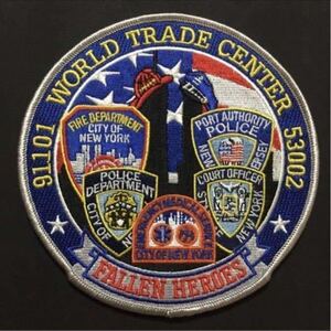 NYPD/PAPD/FDNY/9.11ヒーローズ　ワッペン
