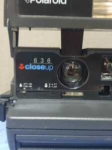 Polaroid ポラロイドカメラ close up 636（中古品）