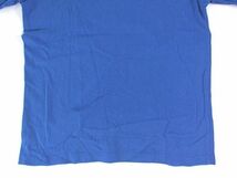 ●ラコンフォルト★LE CONFORT★コットン プリント半袖Tシャツ 青 ブルー M_画像8