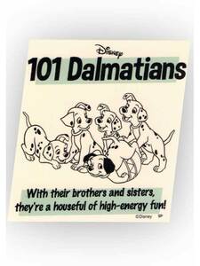 １０１匹わんちゃん ダルメシアン ステッカー 101 DALMATIANS ディズニー