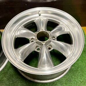 american racing アメリカンレーシングホイール 17inchx8j 6穴 PCD 139.7 2本セットの画像3