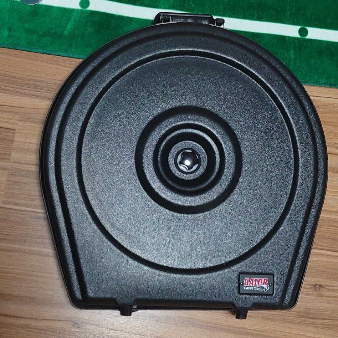 定番の中古商品 GATOR シンバルハードケース ハンドルキャスター付き