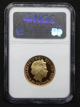 イギリス 2007 ブリタニア&ライオン 50ポンド PF 69 Ultra Cameo UC NGC 準最高鑑定 コイン_画像4