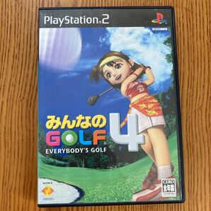 【送料無料】PS2ソフト　みんなのゴルフ4