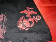 中古美品　made in USA USMC THE BLOOD STRIPS DEVIL DOGシャツ　Mサイズ_画像3