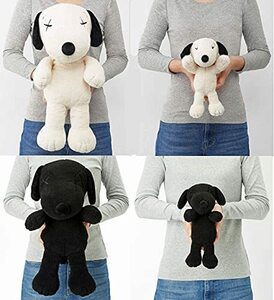 新品 未使用品 全4種セット スヌーピーUNIQLO KAWS × PEANUTS ユニクロ カウズ ぬいぐるみ クッション 黒 白 大 小 SNOOPY