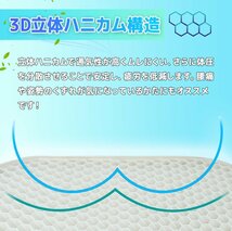 ★夏セール【送料無料】6個ファン風量三段調節 DC12V カバークールジェルクッション クールクッション クールシート ハニカム構造 6色選_画像5