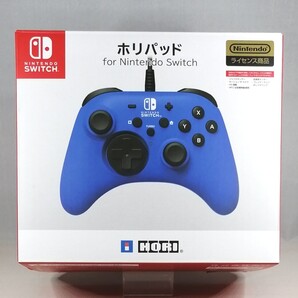 ホリパッド for Nintendo Switch ブルー NSW-155