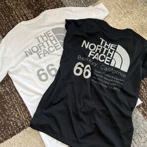 《美品》ノースフェイス THE NORTH FACE 半袖メンズ Tシャツ Mサイズ ブラック ホワイト 2枚セット
