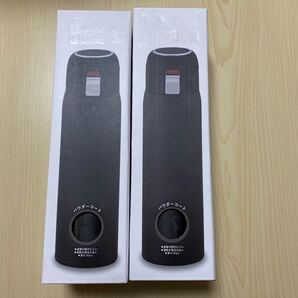 在庫処分 2本まとめ売り 可愛いマット調 ステンレス製ワンタッチ開栓ボトル 水筒