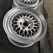 管理番号：Ｗ7-195【2本のみ】【17x9J 5x114.3 ET+40 ハブ66】BBS　RS330　セルシオソアラ等・直接引取可能_画像5