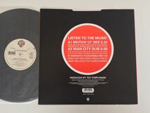 【UK盤12inch】The Doobie Brothers / Listen To The Music MOTIV8 MIX/MAN CITY DUB/RAMPANTLY PLEASURABLE MIX 3MIX収録WARNER UK W0228T_画像2