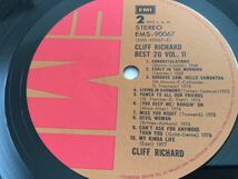 クリフ・リチャード・ベスト20 Vol.Ⅱ Cliff Richard BEST 20 VOL.Ⅱ 日本盤LP 東芝EMI EMS90067 77年リリース盤,1964〜1977ベスト20曲_画像7