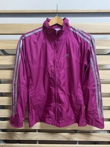[adidas] Adidas long sleeve sport wear outer purple color series M size 