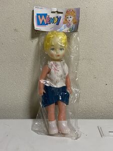 売切り!長期保管品 WENDY ウェンディ ソフビ 全長 28cm 未開封 中国製 パチ?