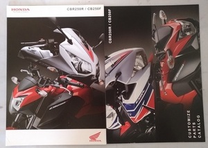 CBR250R (MC41) / CB250F (MC43) car body catalog + cusomize 2015 year 6 month CBR250R CB250F secondhand book * prompt decision * free shipping control N 4813G