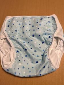 大人用 おむつカバー 可愛い星柄 Mサイズ 未使用(オムツ、おむつ、おしめ、赤ちゃん、アダルト、おしっこ、お漏らし、おねしょ、コスプレ