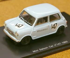 ◎〓◎MINIMAX 1/43 MINI 1960 Speed well （Graham Hill）#147