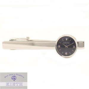 タイピン ネクタイピン KIETH 日本製 時計 ブラック ブランド メンズ カフスマニア プレゼント
